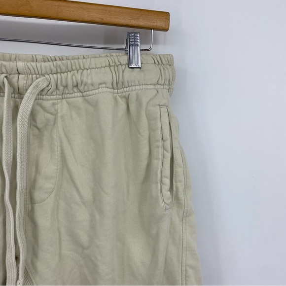 Talentless Cream Sweat Shorts Small - Picture 2 of 10